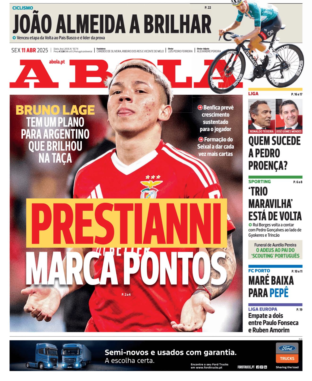 Prima-pagina-A-BOLA-oggi-edizione-di-oggi-20250411