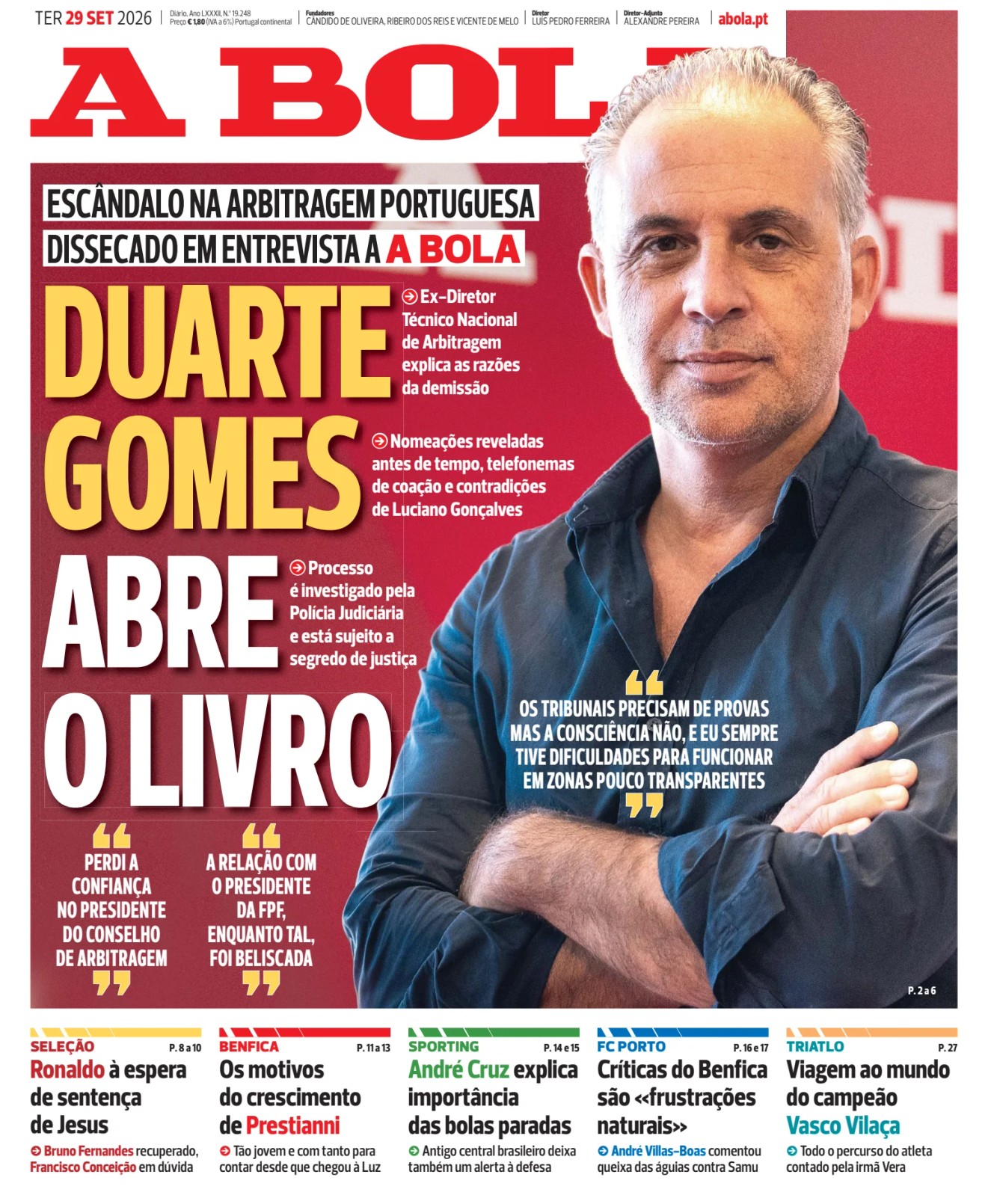 Prima-pagina-A-BOLA-oggi-edizione-di-oggi-20260929