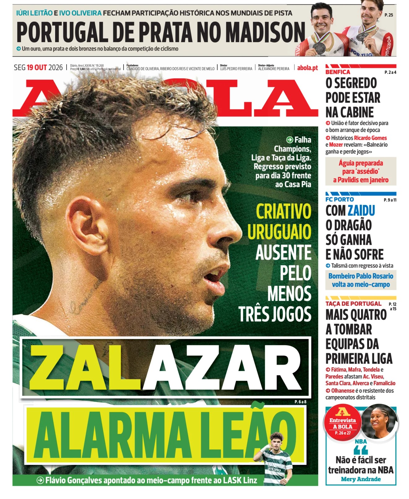 Prima-pagina-A-BOLA-oggi-edizione-di-oggi-20261019