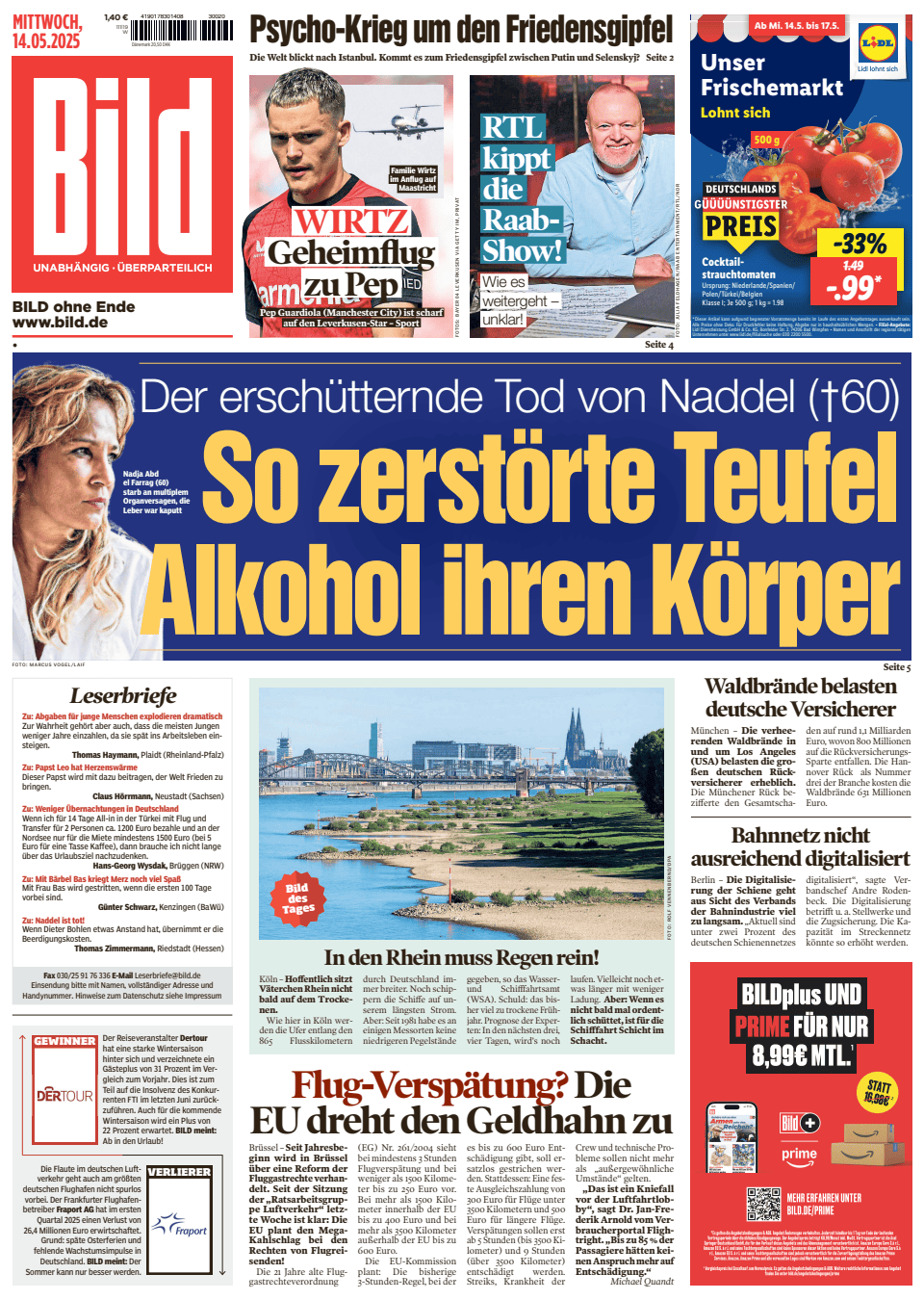 Prima-pagina-Bild-oggi-edizione-di-oggi-20250514