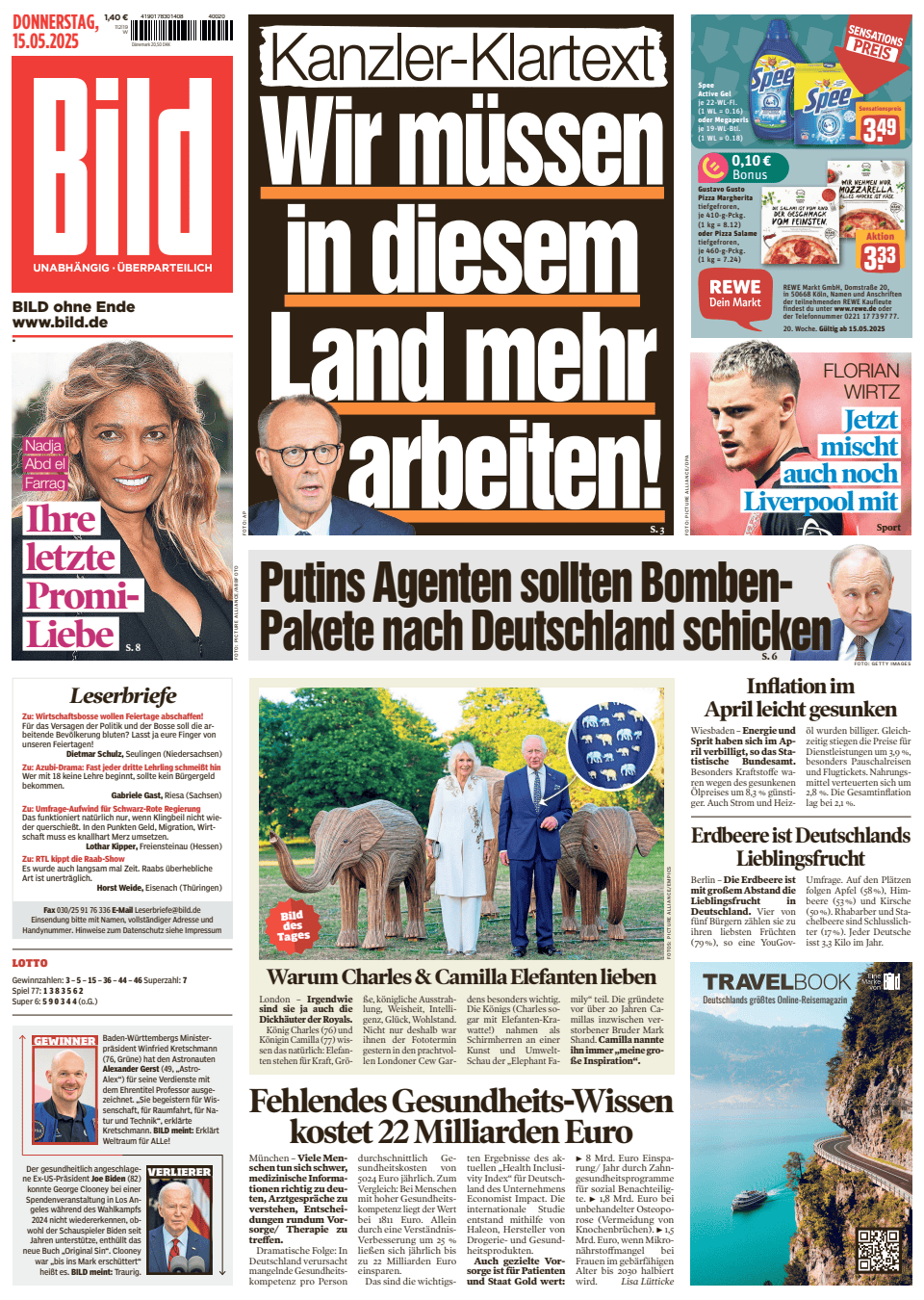 Prima-pagina-Bild-oggi-edizione-di-oggi-20250515
