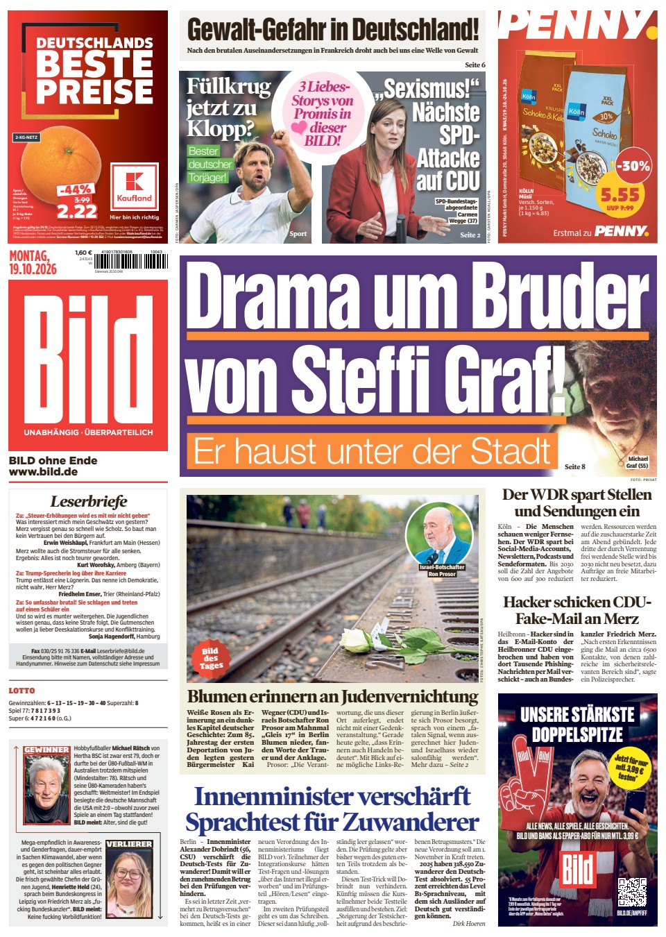 Prima-pagina-Bild-oggi-edizione-di-oggi-20261019