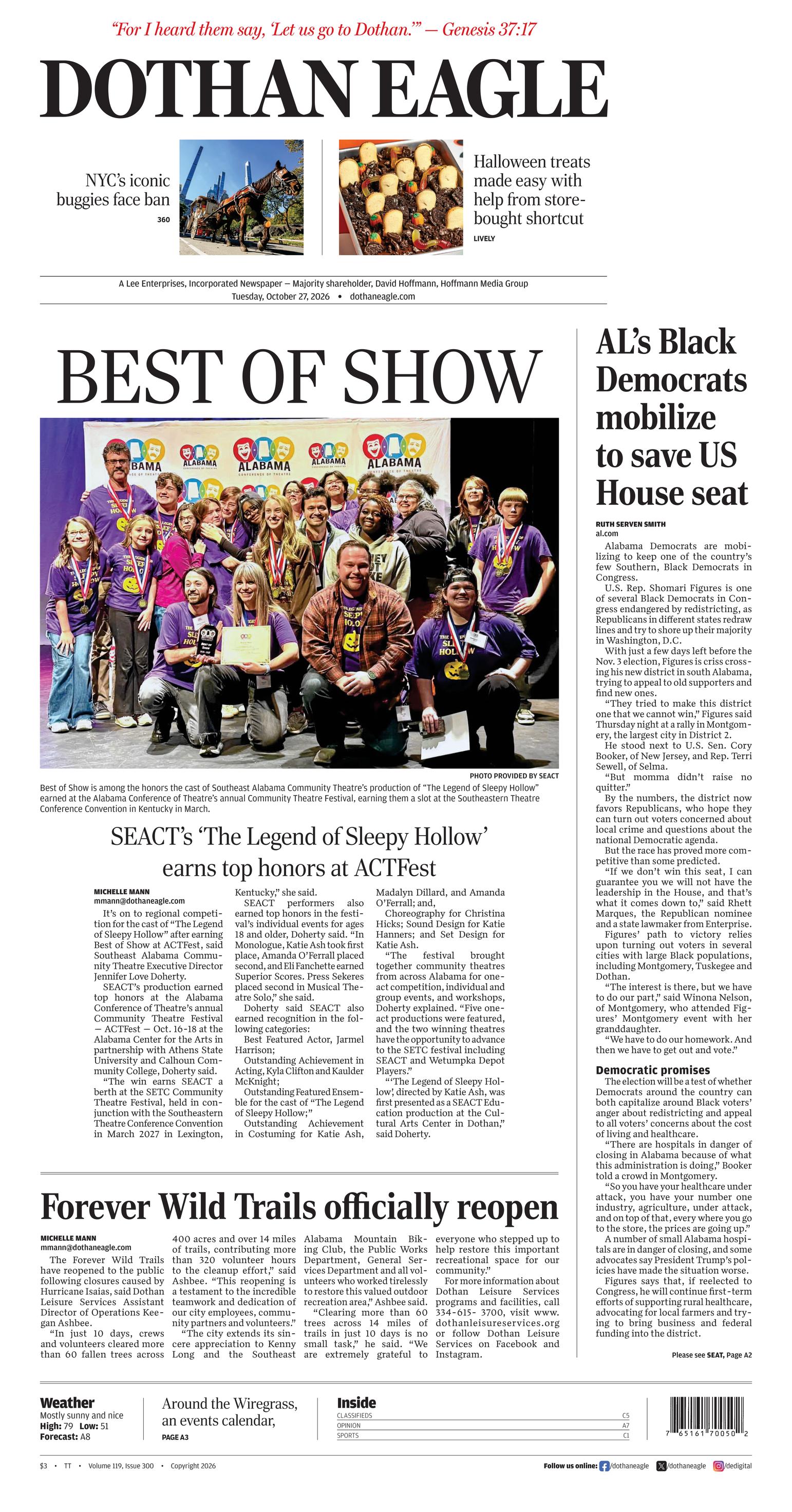 Prima-pagina-Dothan-Eagle-oggi-edizione-di-oggi-20261027