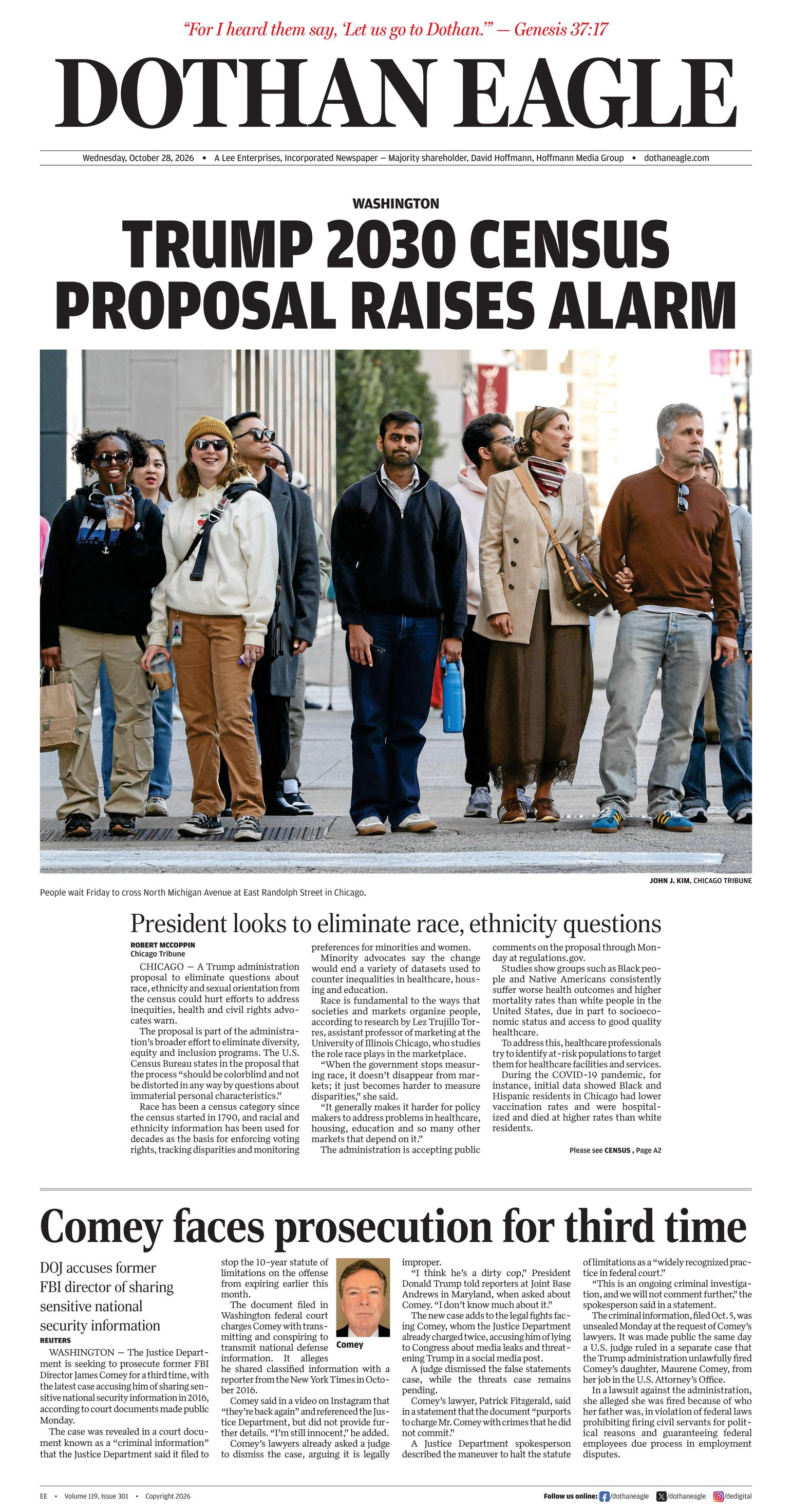 Prima-pagina-Dothan-Eagle-oggi-edizione-di-oggi-20261028