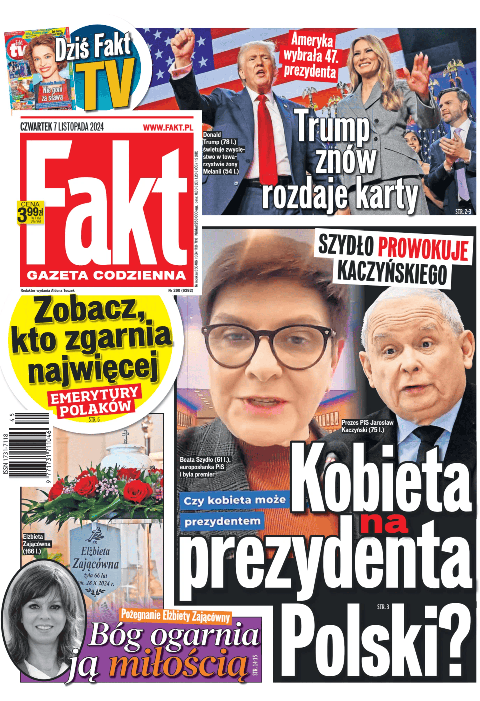 Prima-pagina-Fakt-edizione-di-oggi-20241107