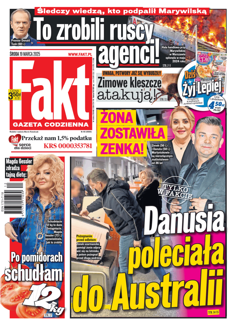 Prima-pagina-Fakt-edizione-di-oggi-20250319