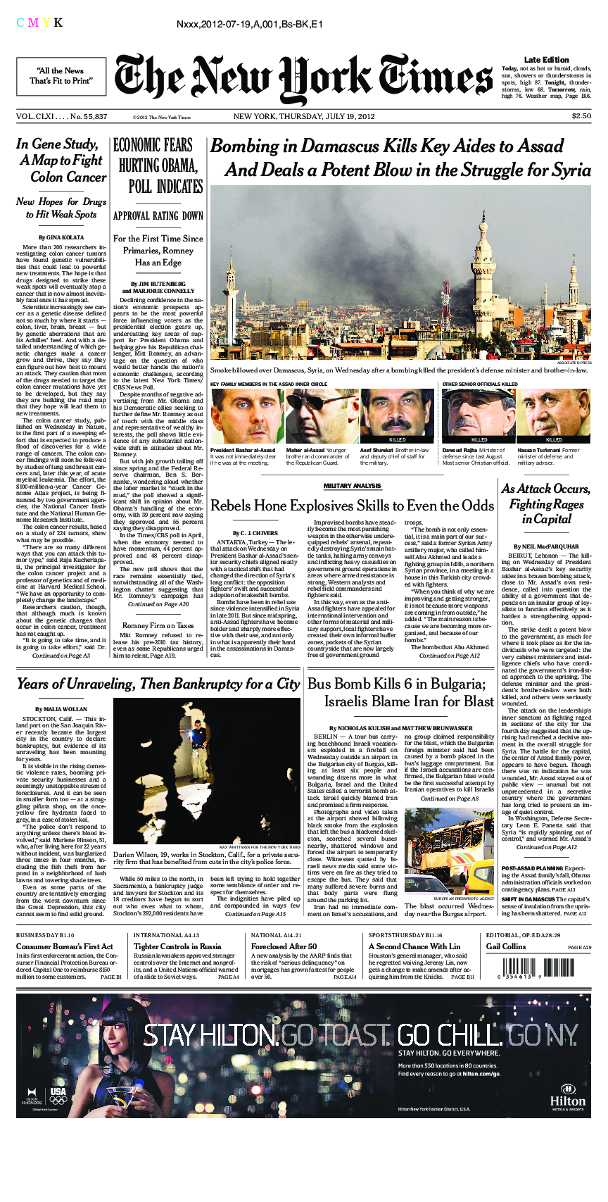 Prima-pagina-New-York-Times-del-2012-07-19