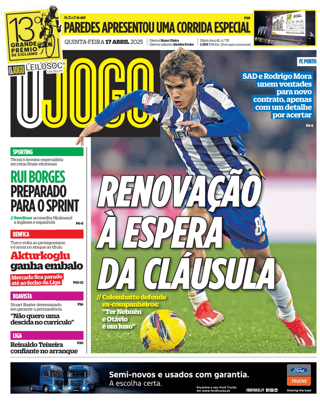 Prima-pagina-O-Jogo-oggi-edizione-di-oggi-20250417