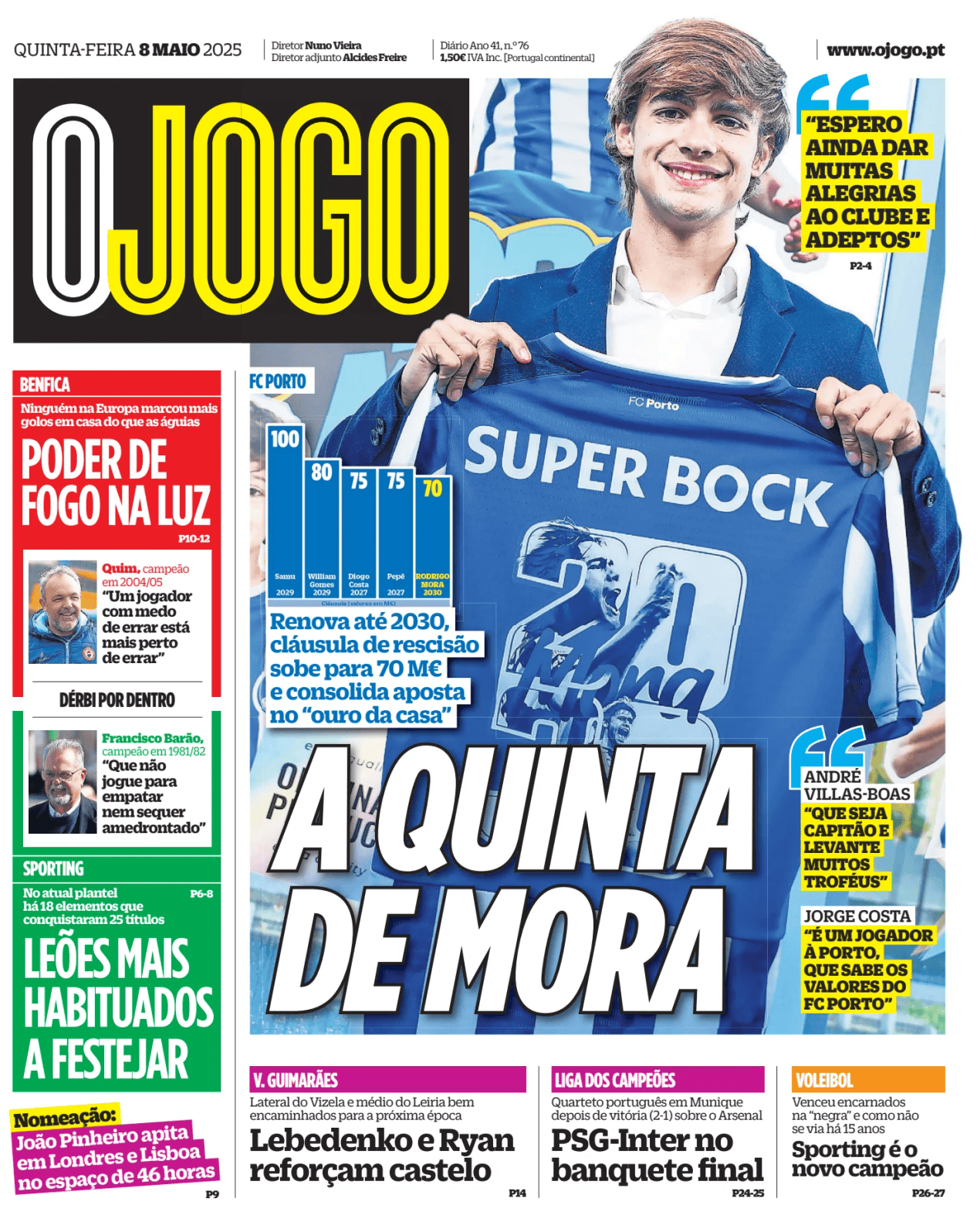 Prima-pagina-O-Jogo-oggi-edizione-di-oggi-20250508