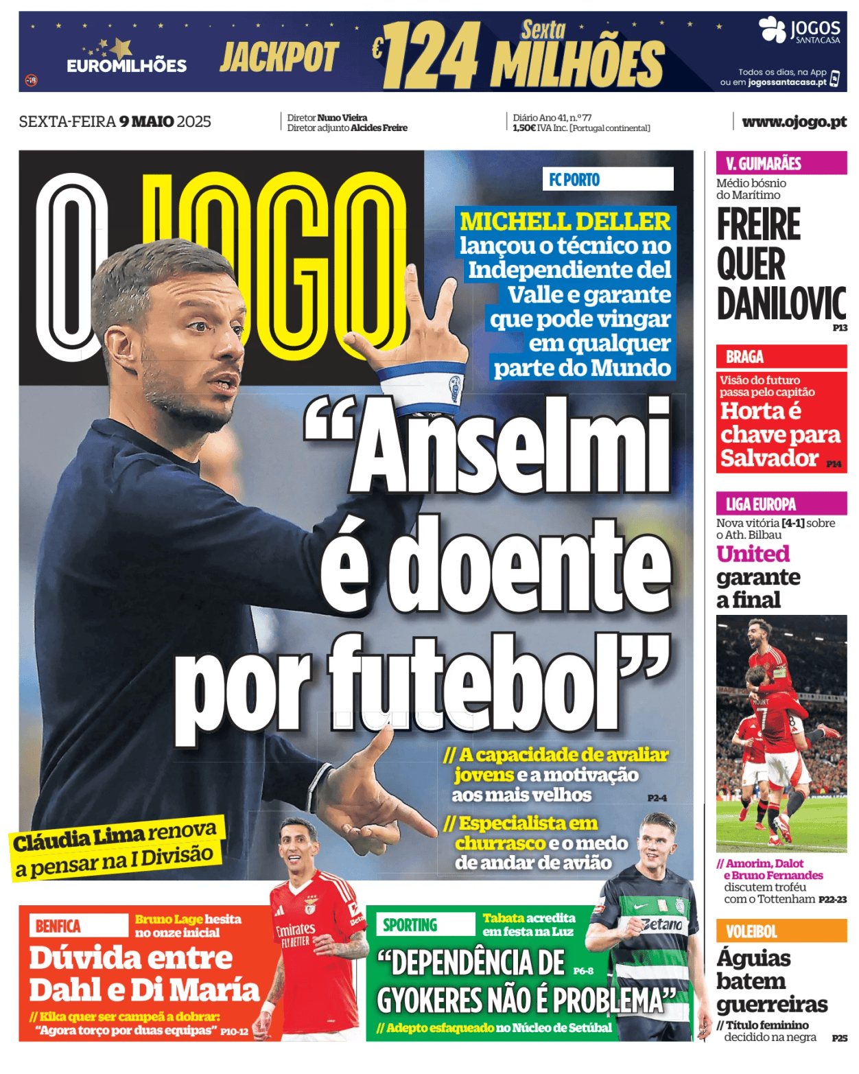 Prima-pagina-O-Jogo-oggi-edizione-di-oggi-20250509