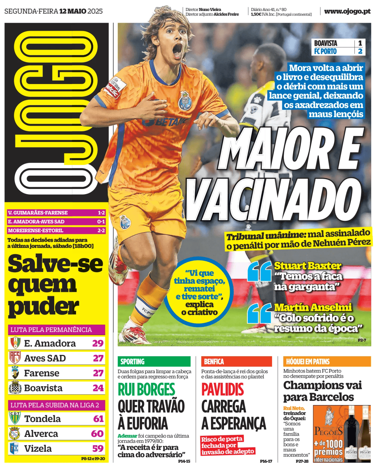 Prima-pagina-O-Jogo-oggi-edizione-di-oggi-20250512