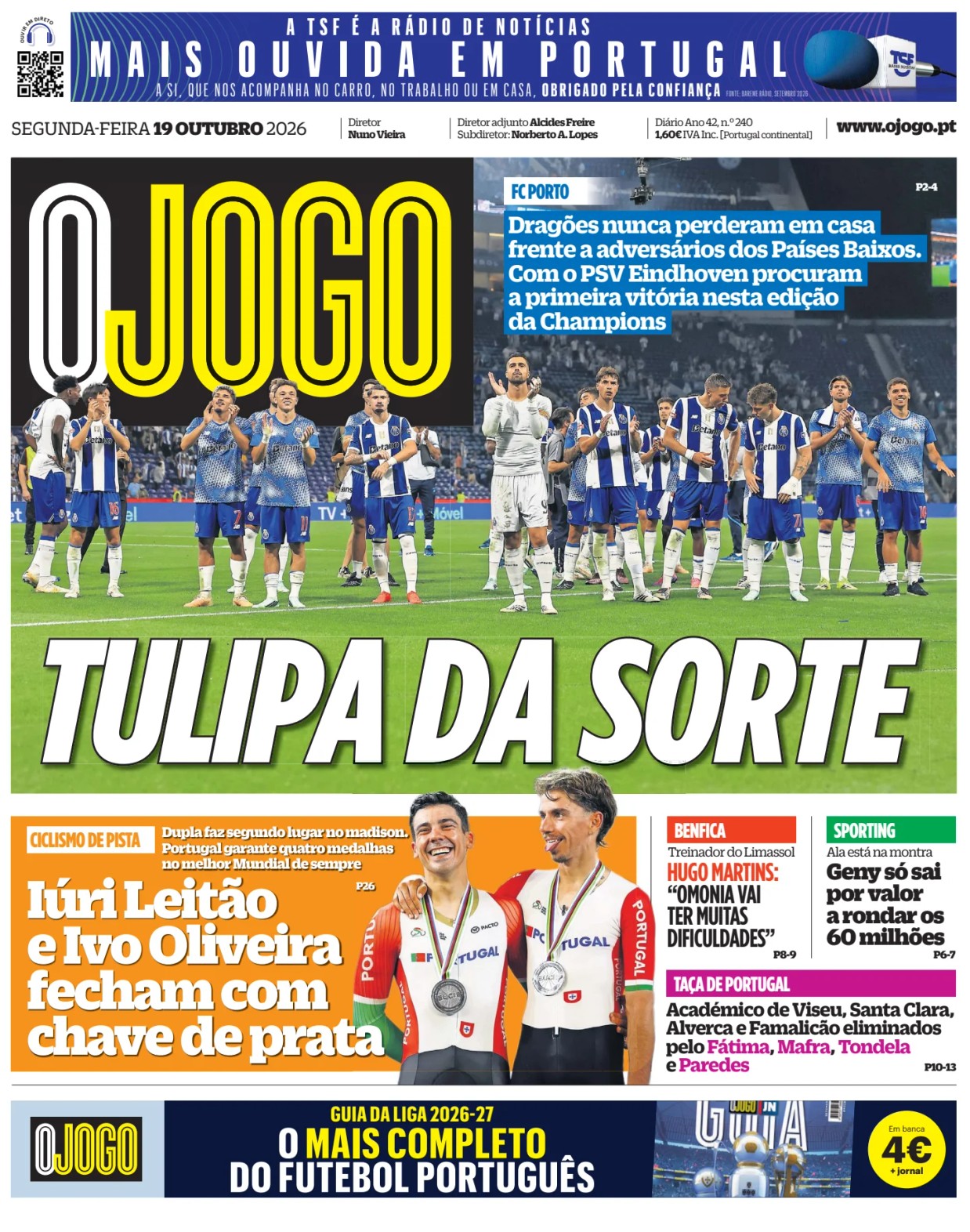Prima-pagina-O-Jogo-oggi-edizione-di-oggi-20261019