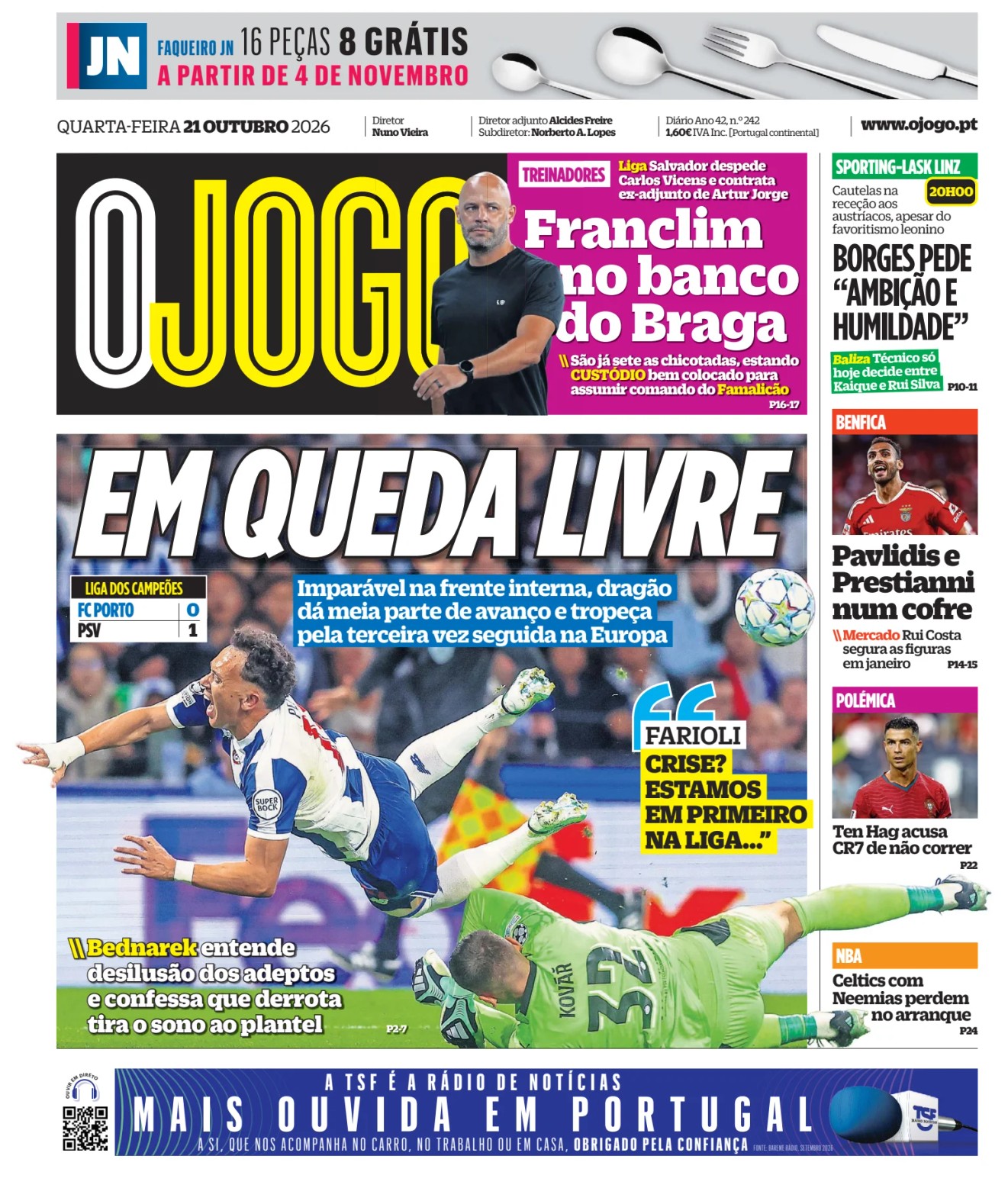 Prima-pagina-O-Jogo-oggi-edizione-di-oggi-20261021
