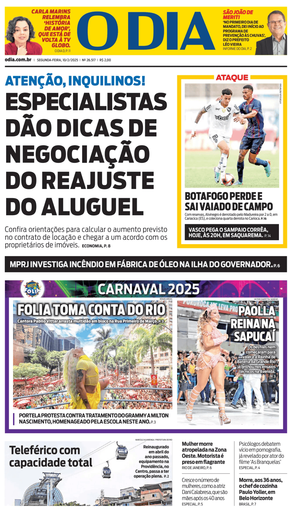 Prima-pagina-O_Dia-oggi-edizione-di-oggi-20250210