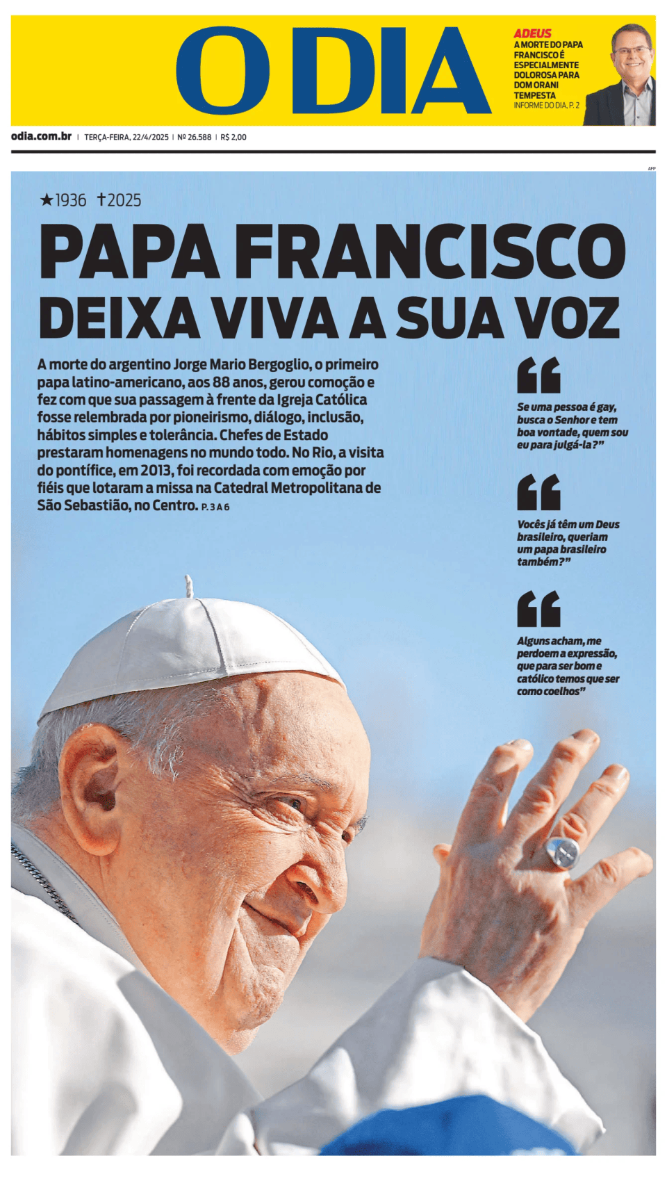Prima-pagina-O_Dia-oggi-edizione-di-oggi-20250422