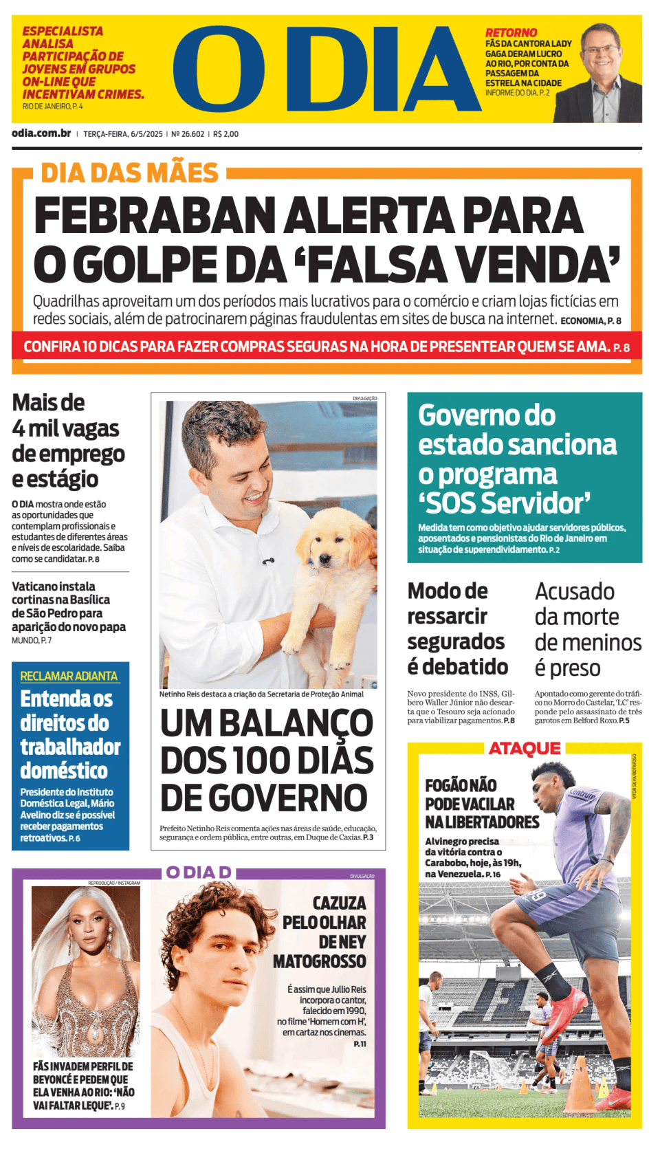 Prima-pagina-O_Dia-oggi-edizione-di-oggi-20250506