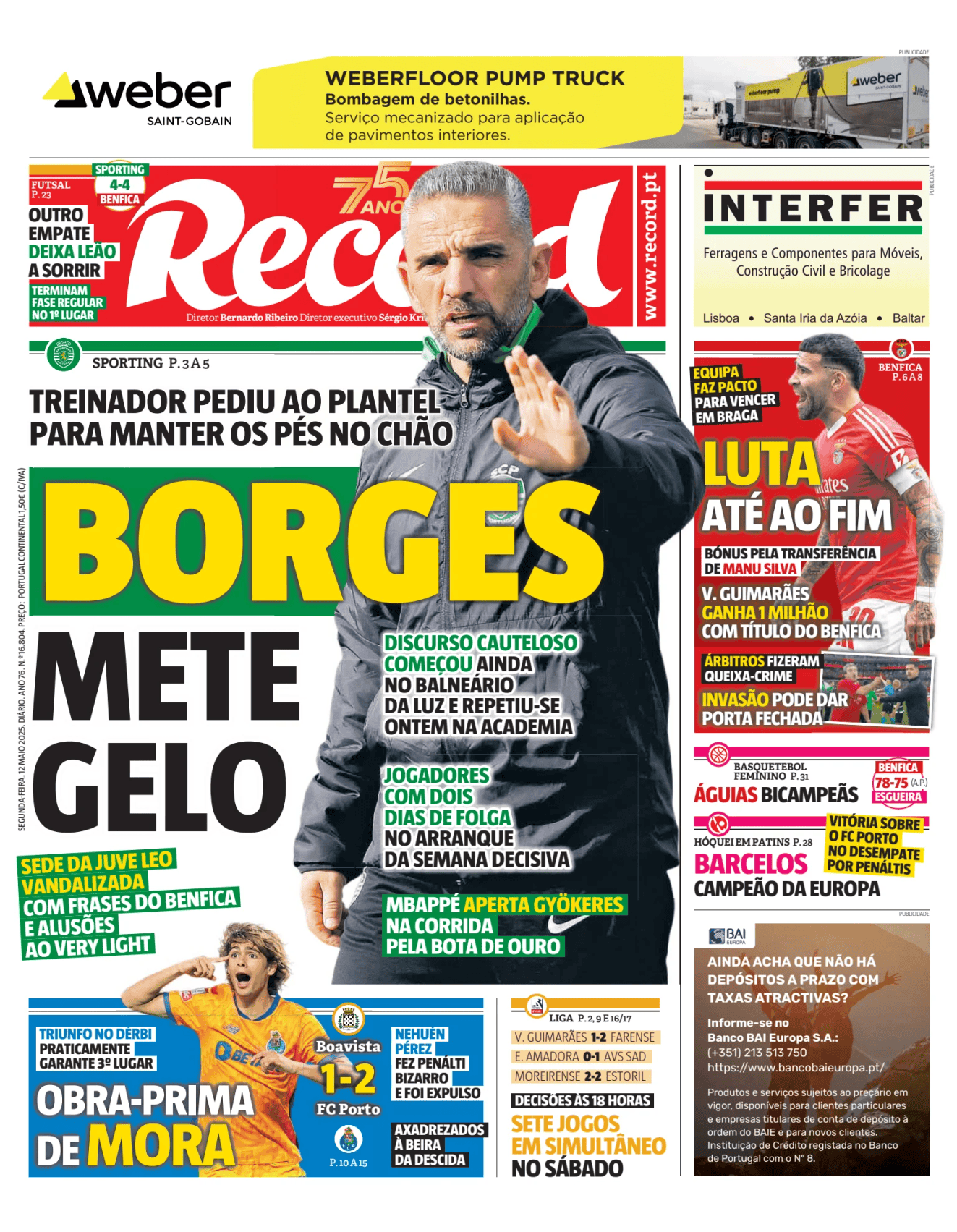 Prima-pagina-Record-oggi-edizione-di-oggi-20250512