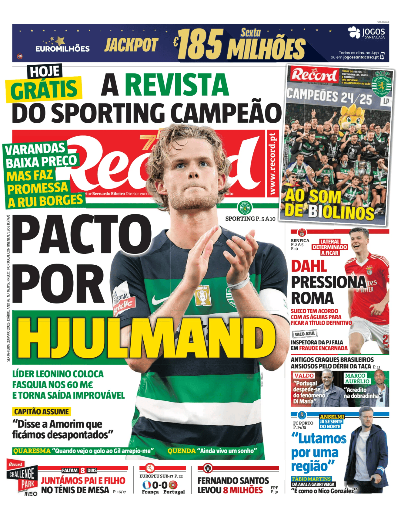 Prima-pagina-Record-oggi-edizione-di-oggi-20250523