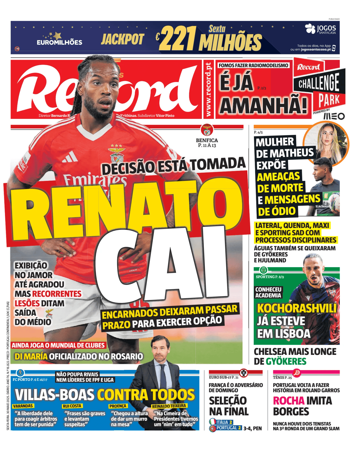 Prima-pagina-Record-oggi-edizione-di-oggi-20250530