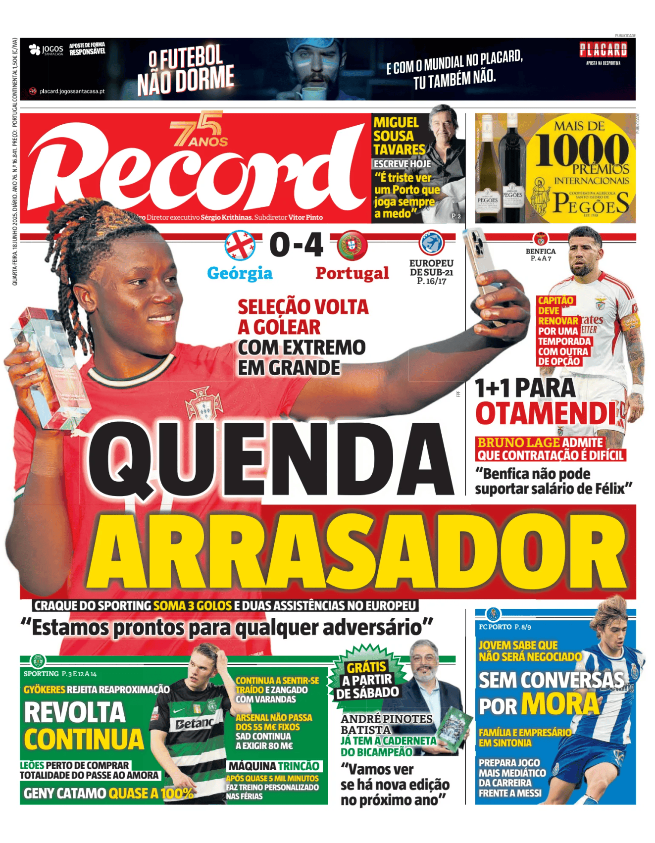 Prima-pagina-Record-oggi-edizione-di-oggi-20250618