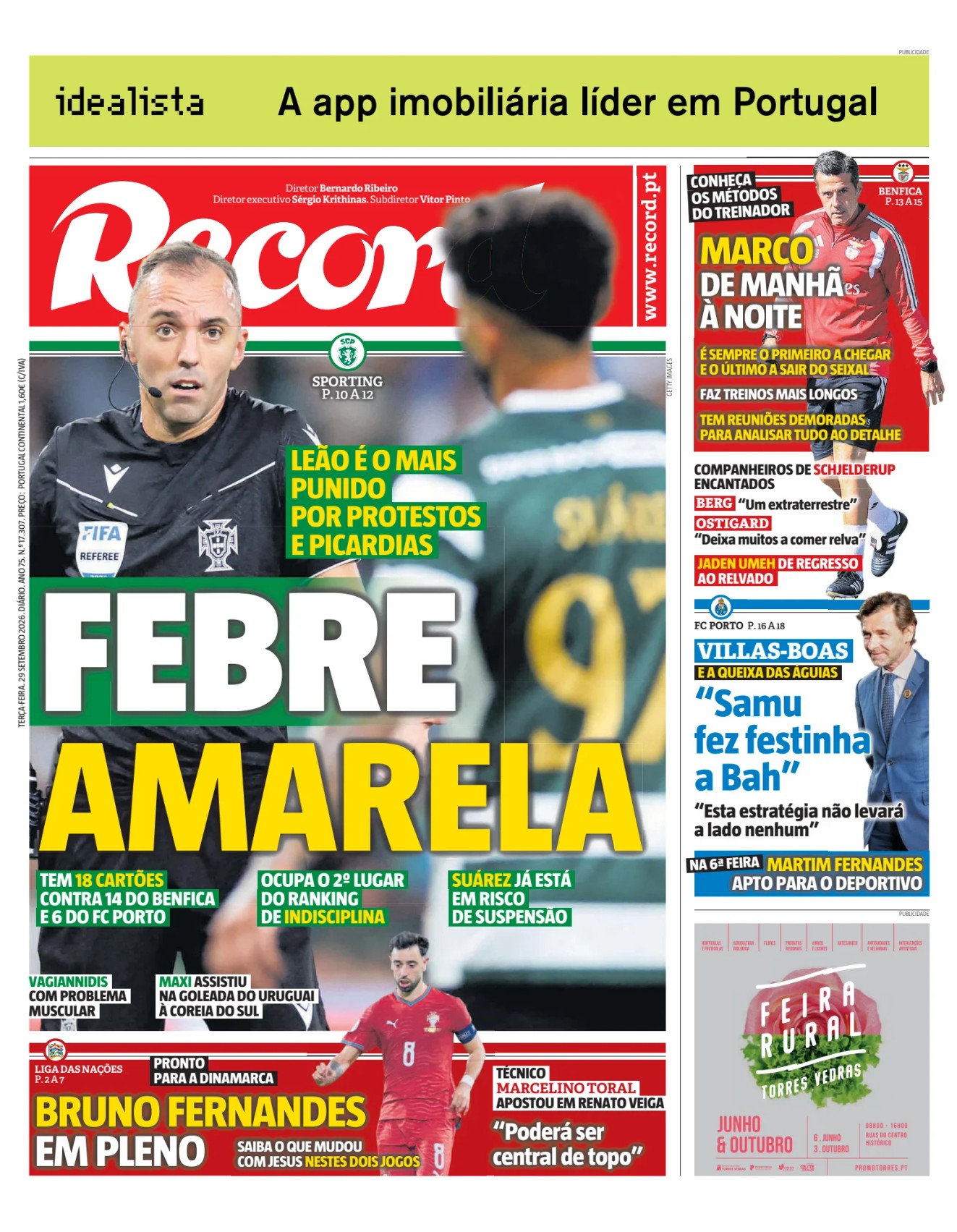 Prima-pagina-Record-oggi-edizione-di-oggi-20260929