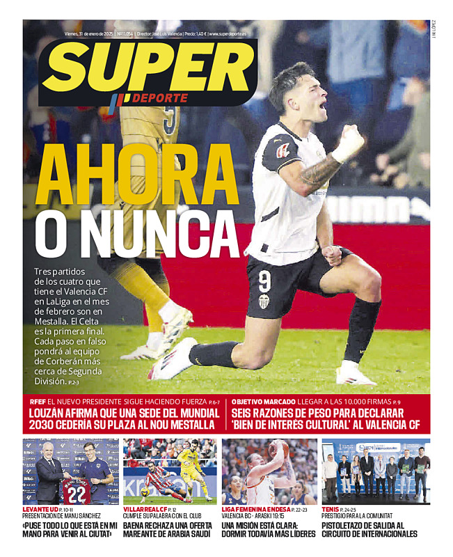 Prima-pagina-SUPERDEPORTE-oggi-edizione-di-oggi-20250131
