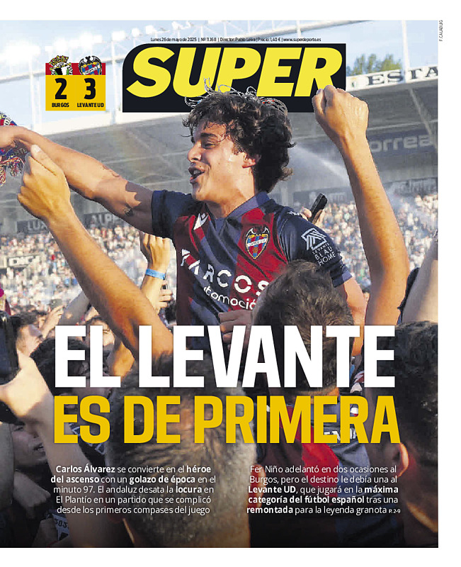 Prima-pagina-SUPERDEPORTE-oggi-edizione-di-oggi-20250526
