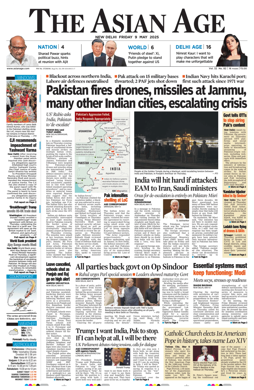 Prima-pagina-The-Asian-Age-oggi-edizione-di-oggi-20250509