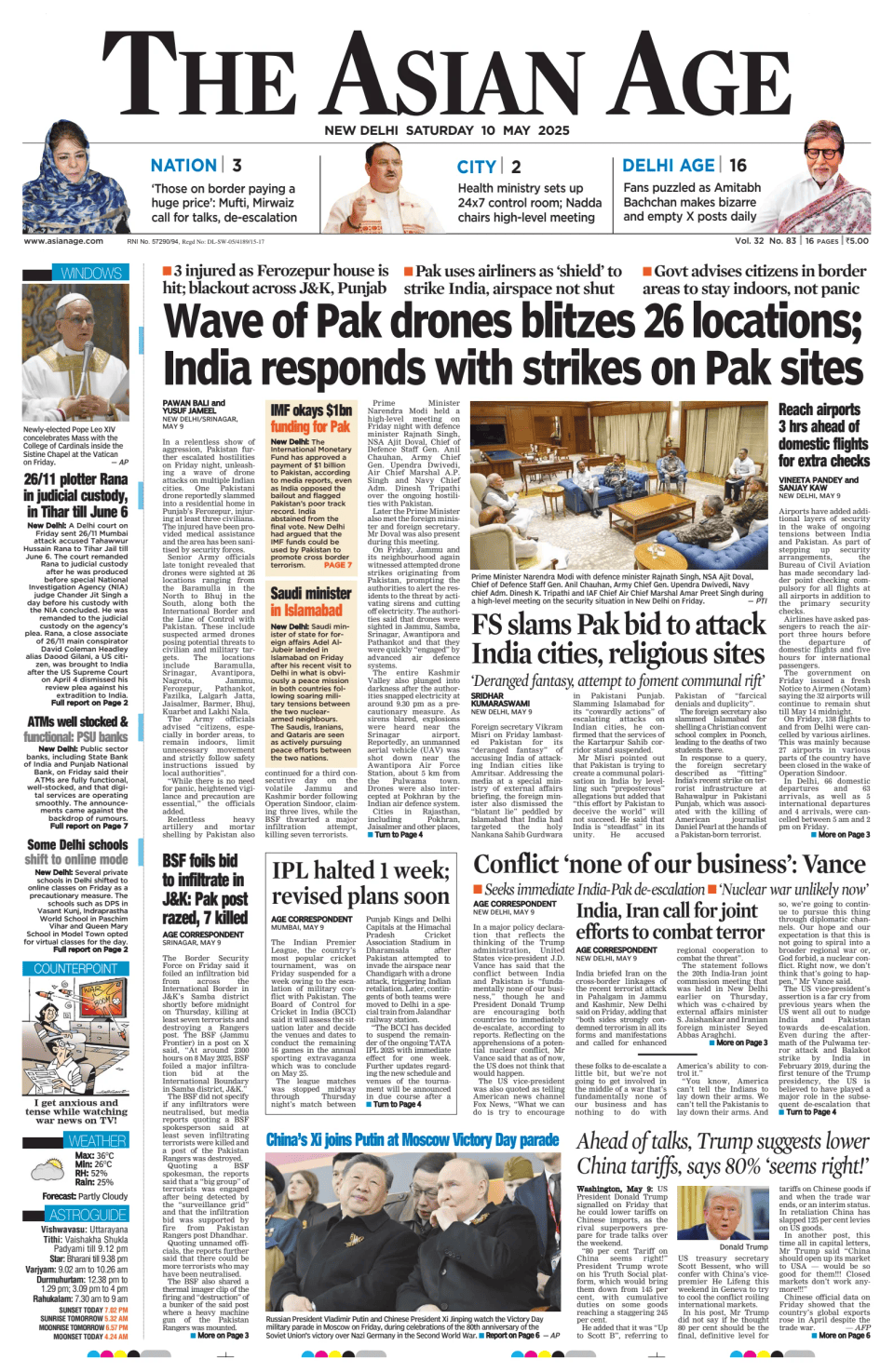 Prima-pagina-The-Asian-Age-oggi-edizione-di-oggi-20250510