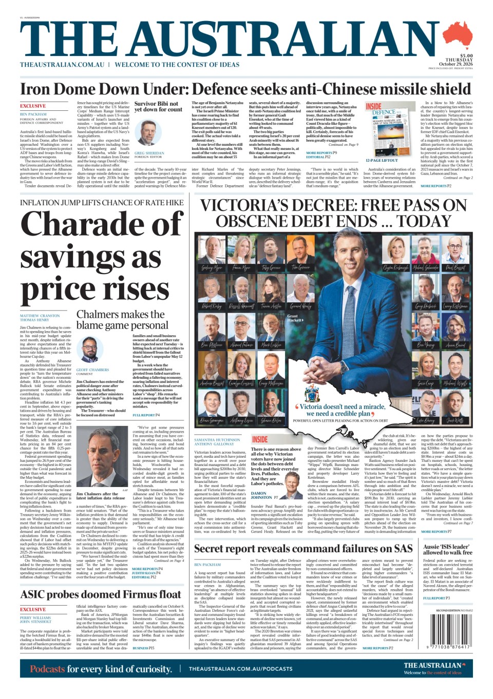 Prima-pagina-The-Australian-oggi-edizione-di-oggi-20261029