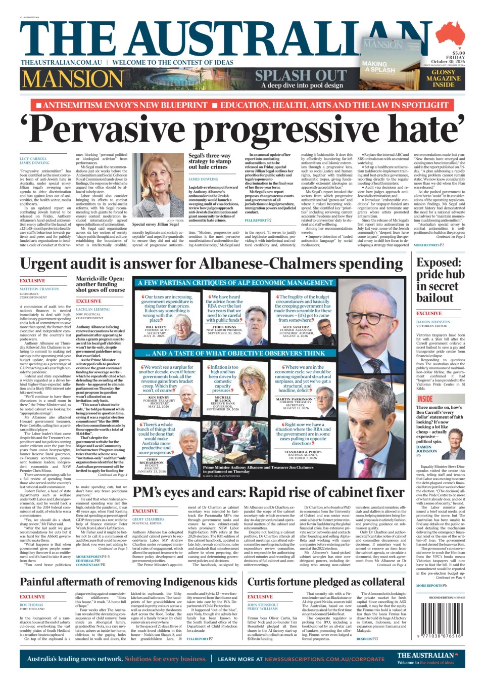 Prima-pagina-The-Australian-oggi-edizione-di-oggi-20261030