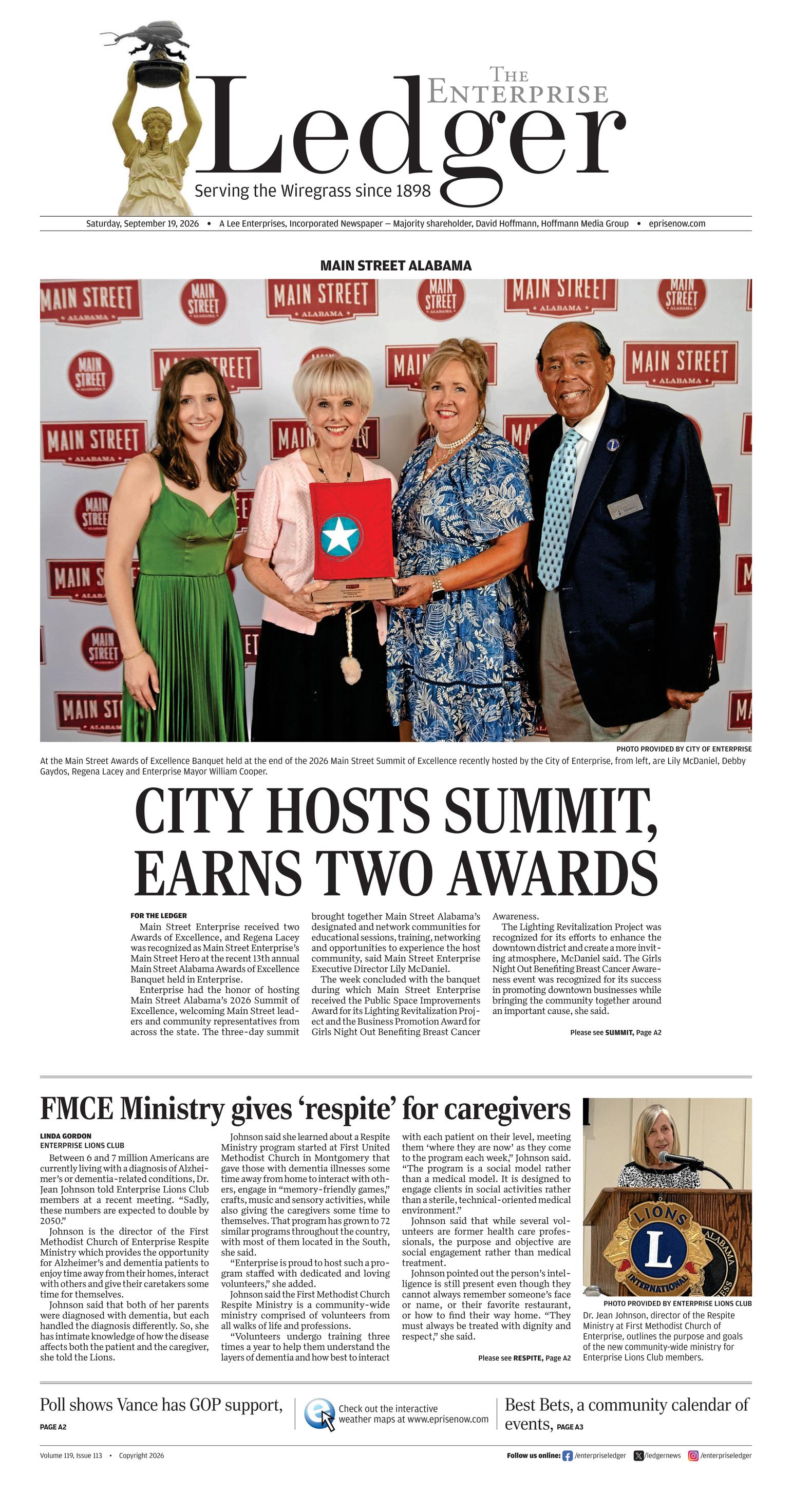 Prima-pagina-The-Enterprise-Ledger-oggi-edizione-di-oggi-20260919
