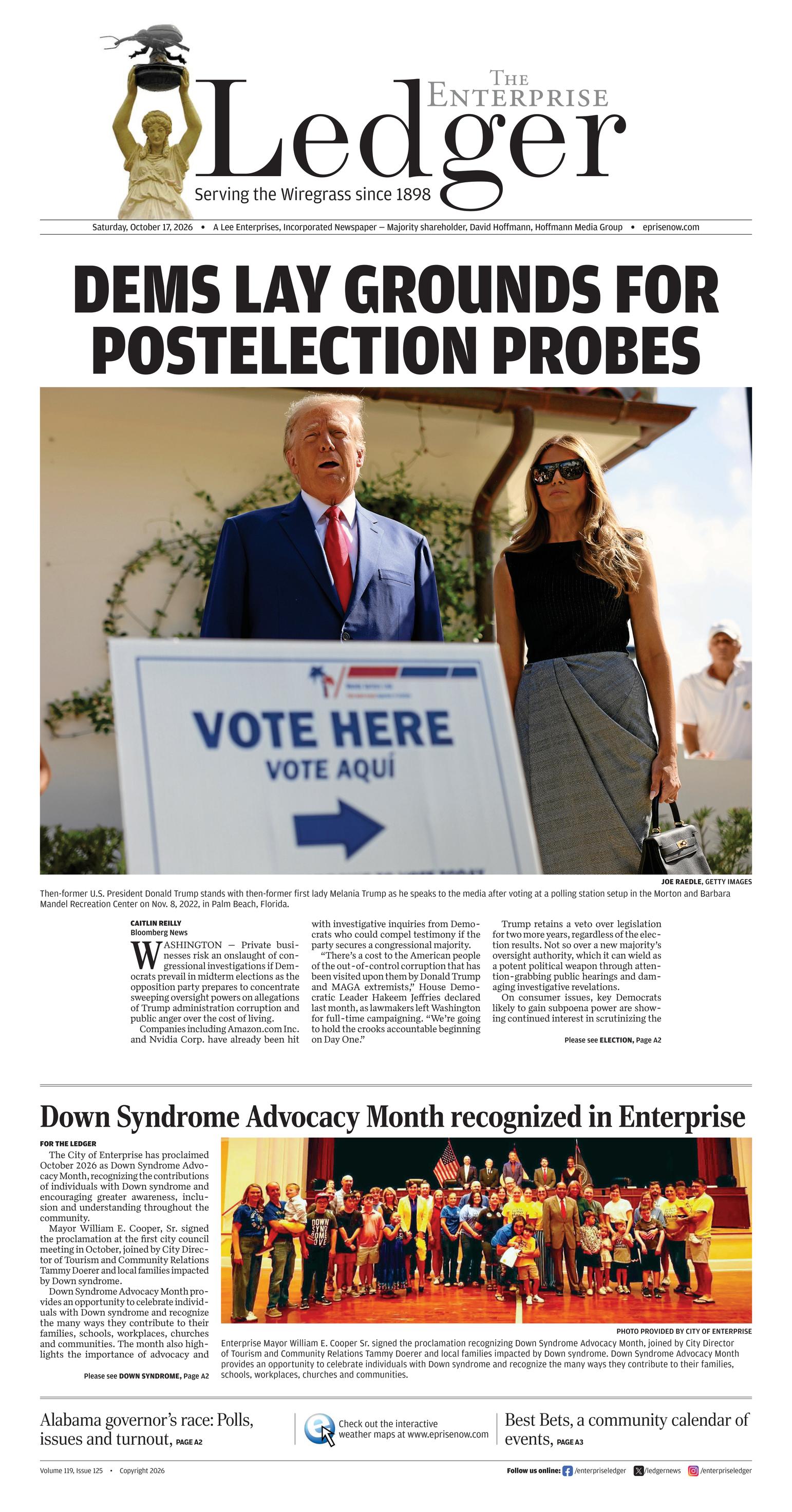 Prima-pagina-The-Enterprise-Ledger-oggi-edizione-di-oggi-20261017