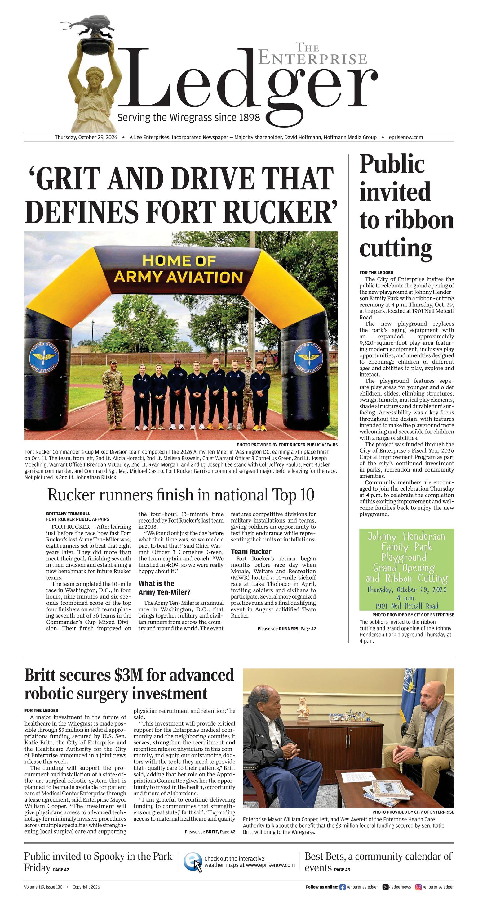 Prima-pagina-The-Enterprise-Ledger-oggi-edizione-di-oggi-20261029