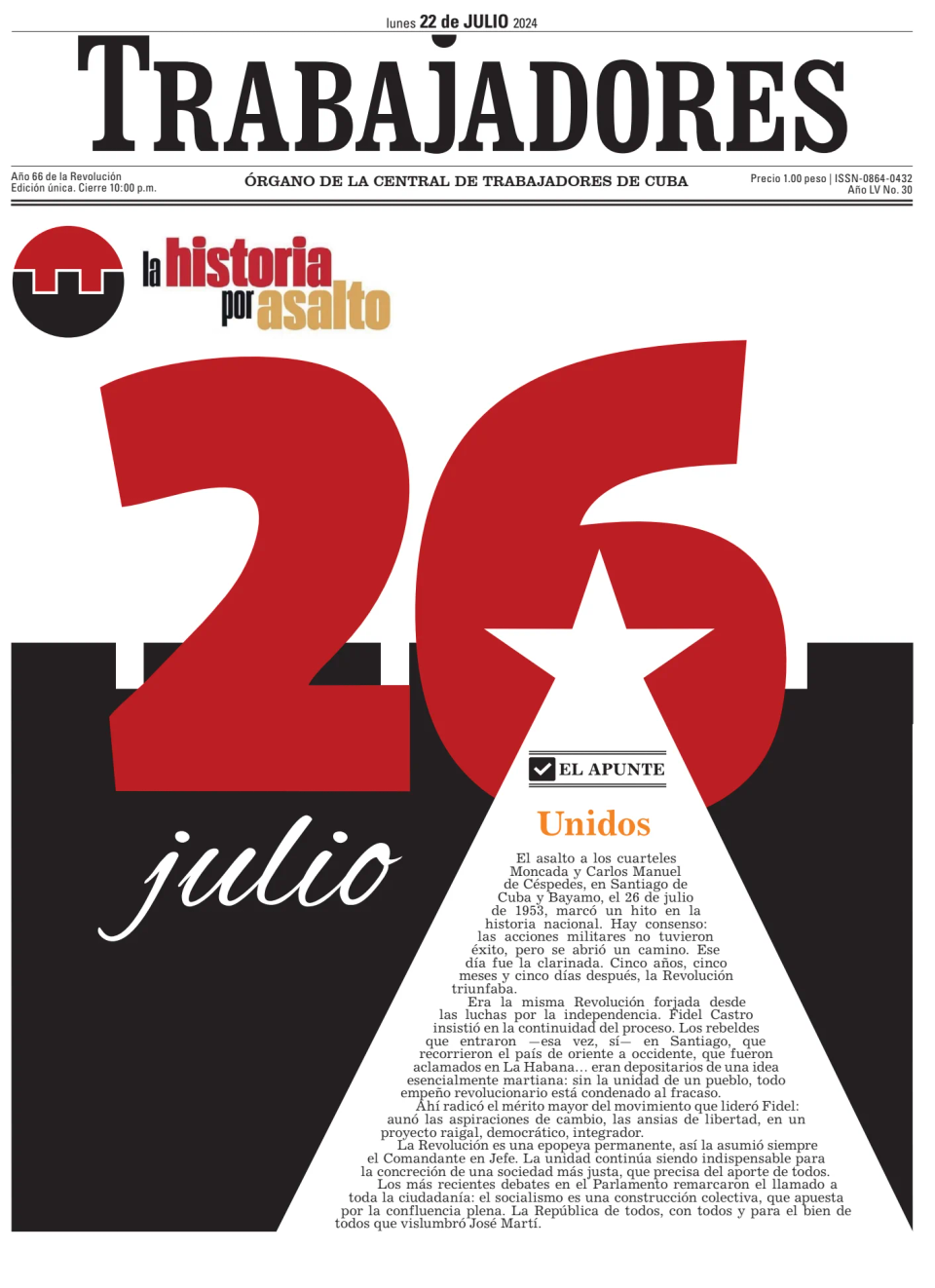 Prima-pagina-Trabajadores-oggi-edizione-di-oggi-20240722