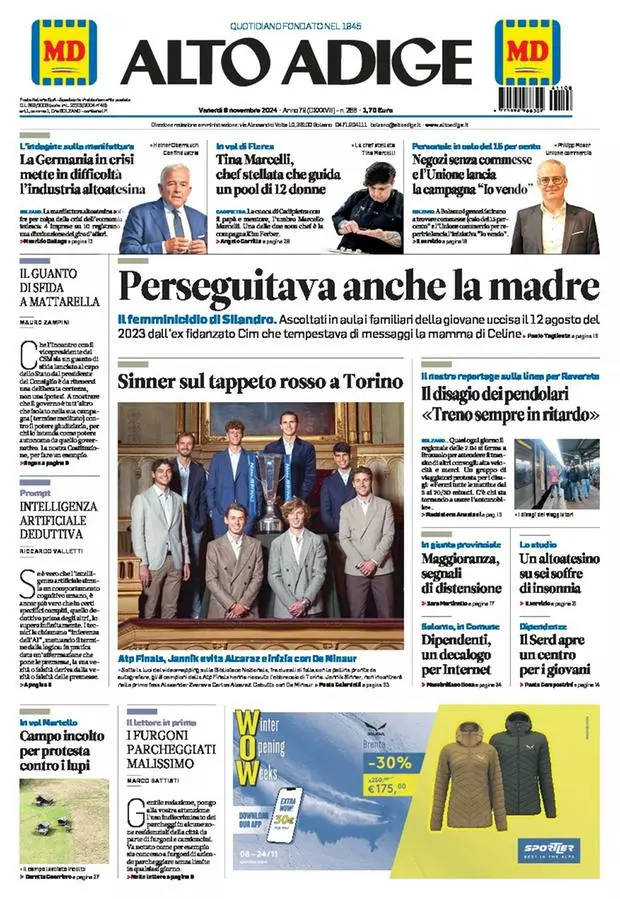 Prima-pagina-alto_adige-edizione-di-oggi-2024-11-08