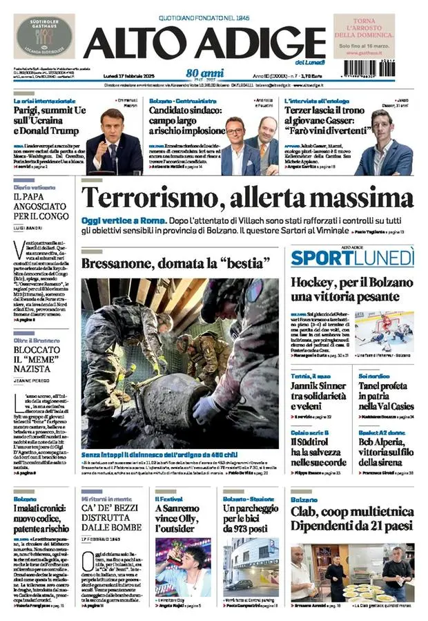 Prima-pagina-alto_adige-edizione-di-oggi-2025-02-17