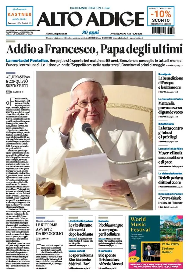 Prima-pagina-alto_adige-edizione-di-oggi-2025-04-22