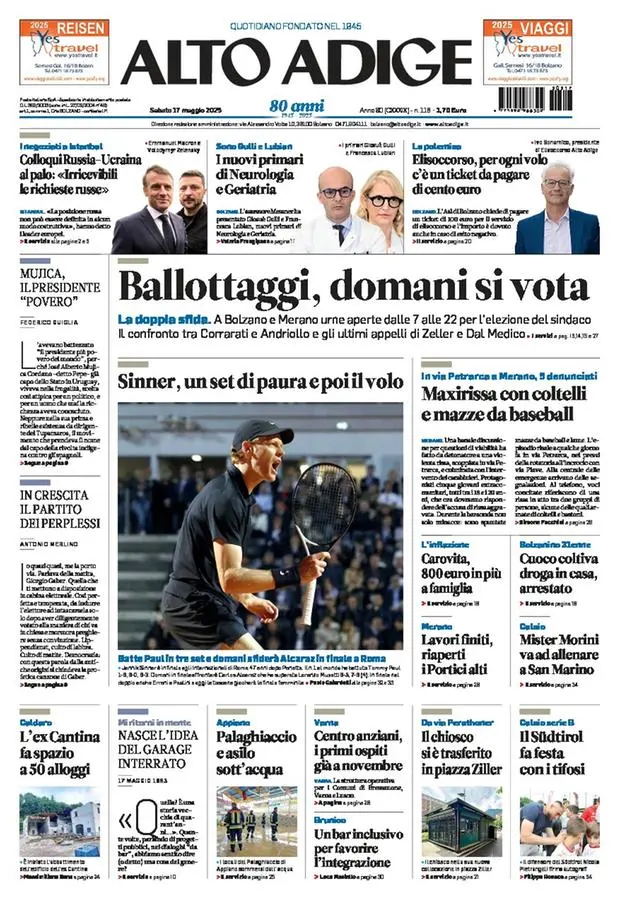 Prima-pagina-alto_adige-edizione-di-oggi-2025-05-17