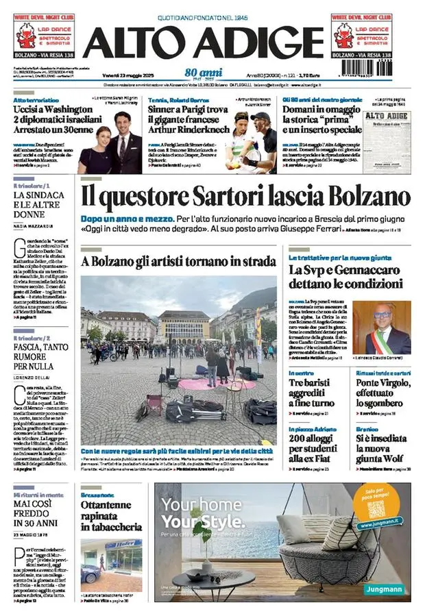 Prima-pagina-alto_adige-edizione-di-oggi-2025-05-23