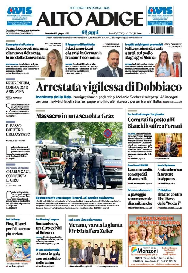 Prima-pagina-alto_adige-edizione-di-oggi-2025-06-11