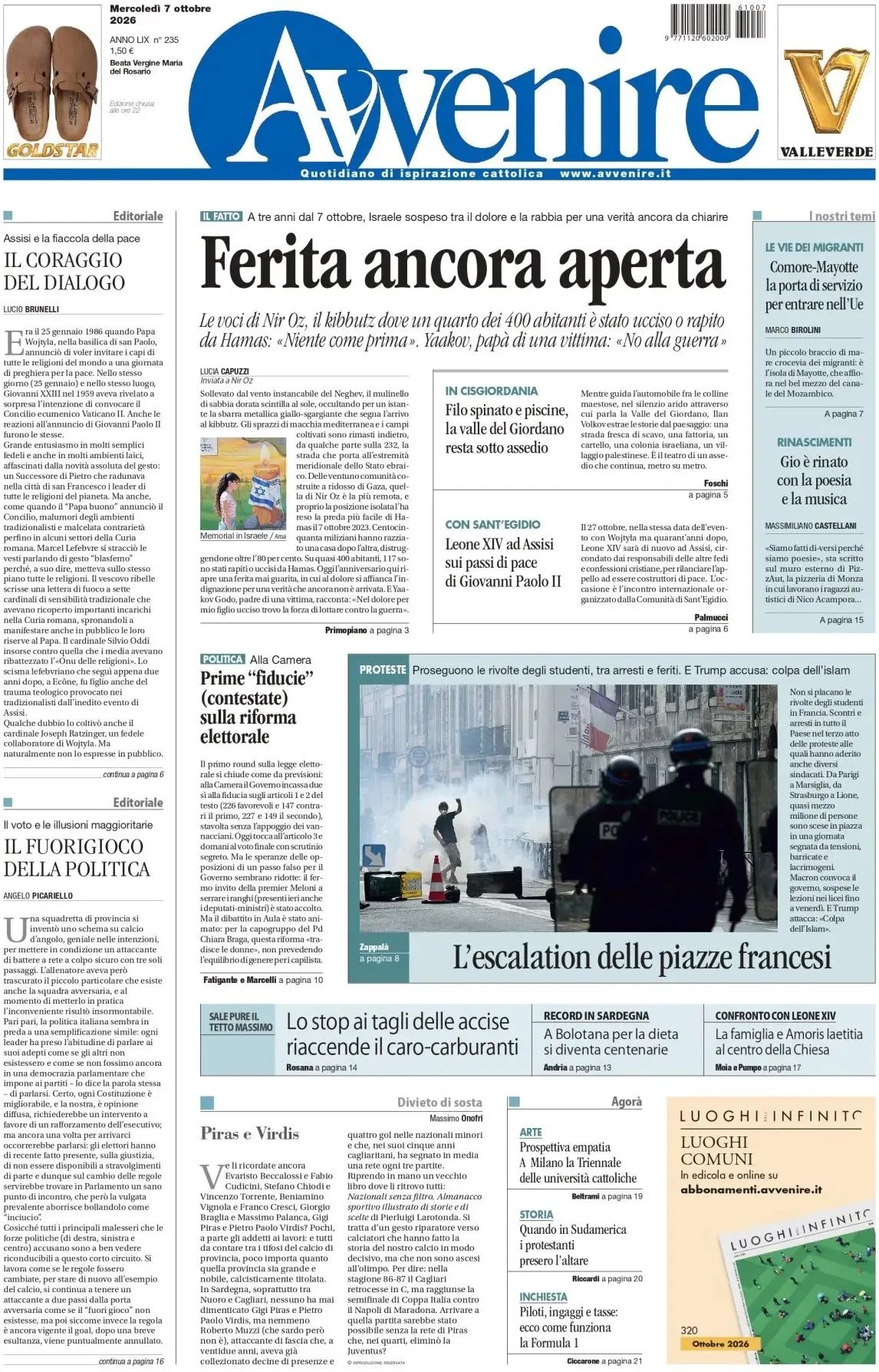 Prima-pagina-avvenire-edizione-di-oggi-06-10-2026