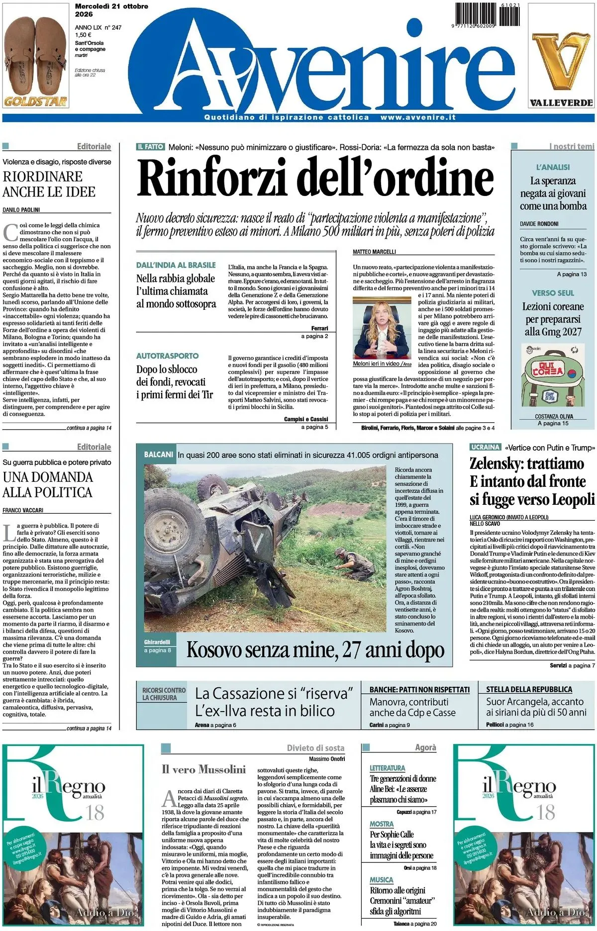 Prima-pagina-avvenire-edizione-di-oggi-21-10-2026