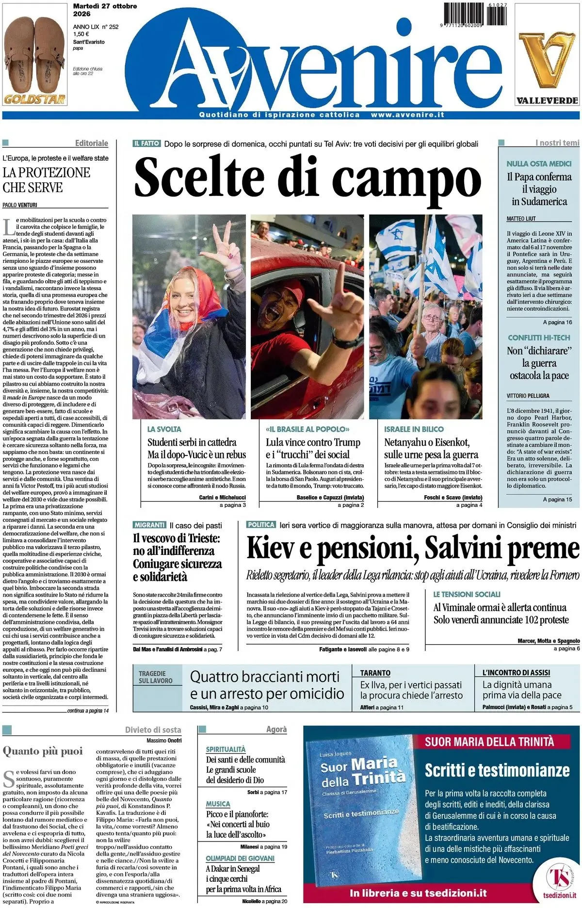Prima-pagina-avvenire-edizione-di-oggi-27-10-2026