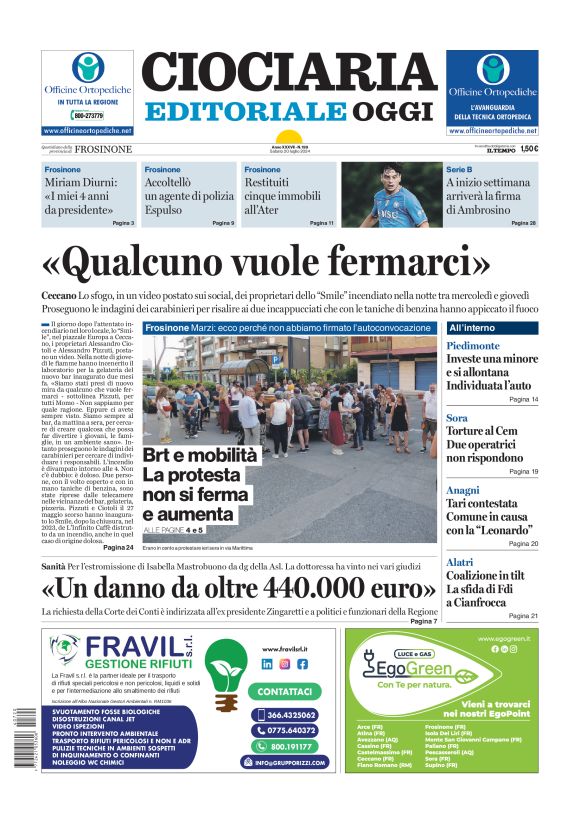 Prima-pagina-ciociaria-editoriale-oggi-edizione-del-20240720