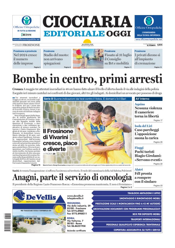 Prima-pagina-ciociaria-editoriale-oggi-edizione-del-20240723