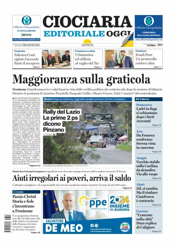 Prima-pagina-ciociaria-editoriale-oggi-edizione-del-20240323
