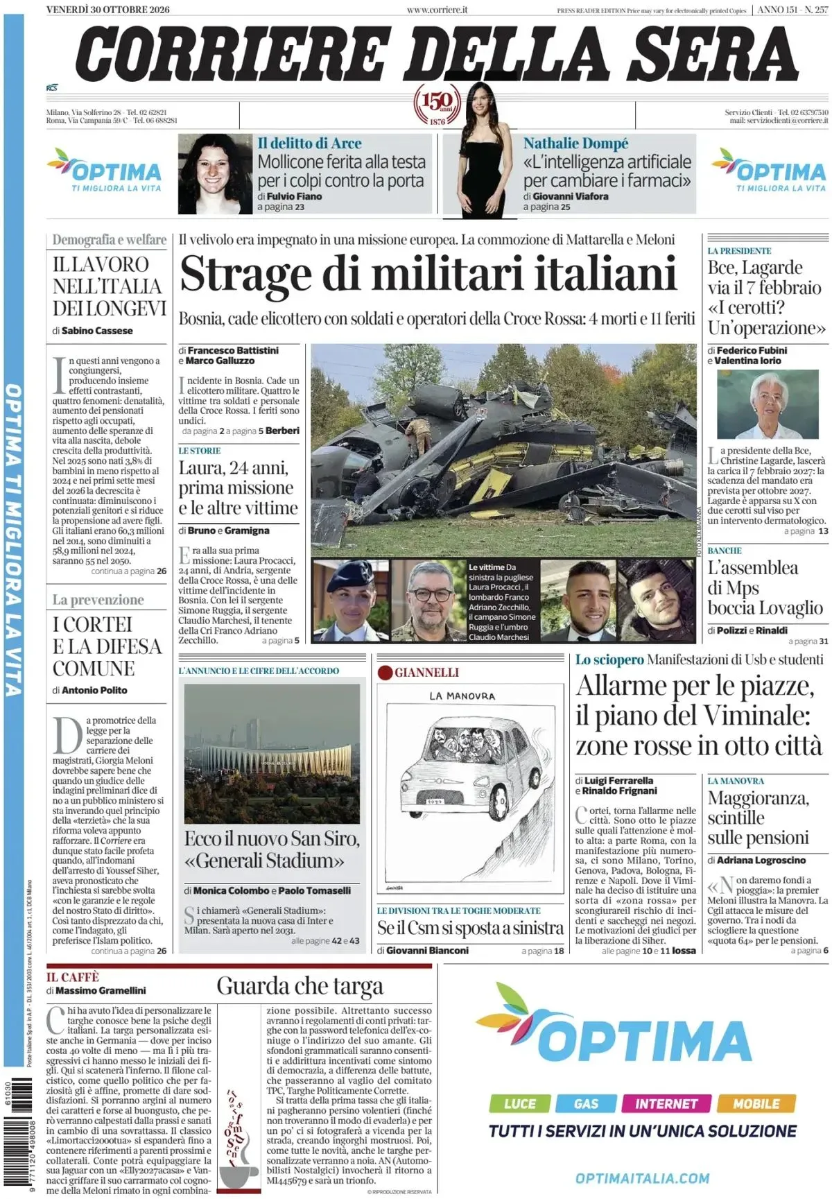 Prima-pagina-corriere-della-sera-edizione-di-oggi-30-10-2026