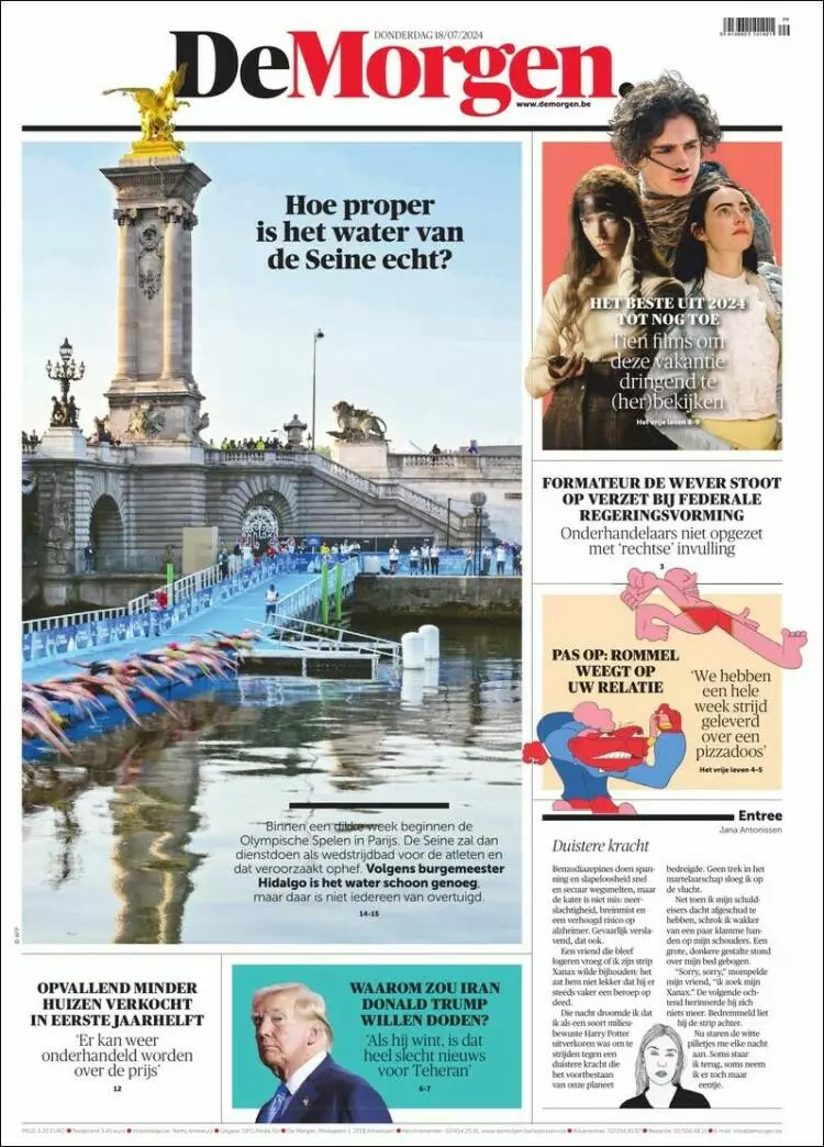 Prima-pagina-de-morgen-edizione-di-oggi-2024-07-18
