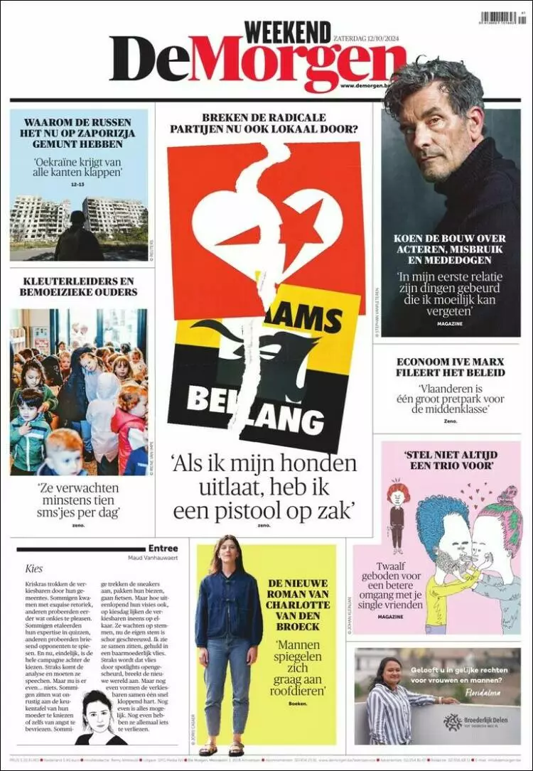 Prima-pagina-de-morgen-edizione-di-oggi-2024-10-12